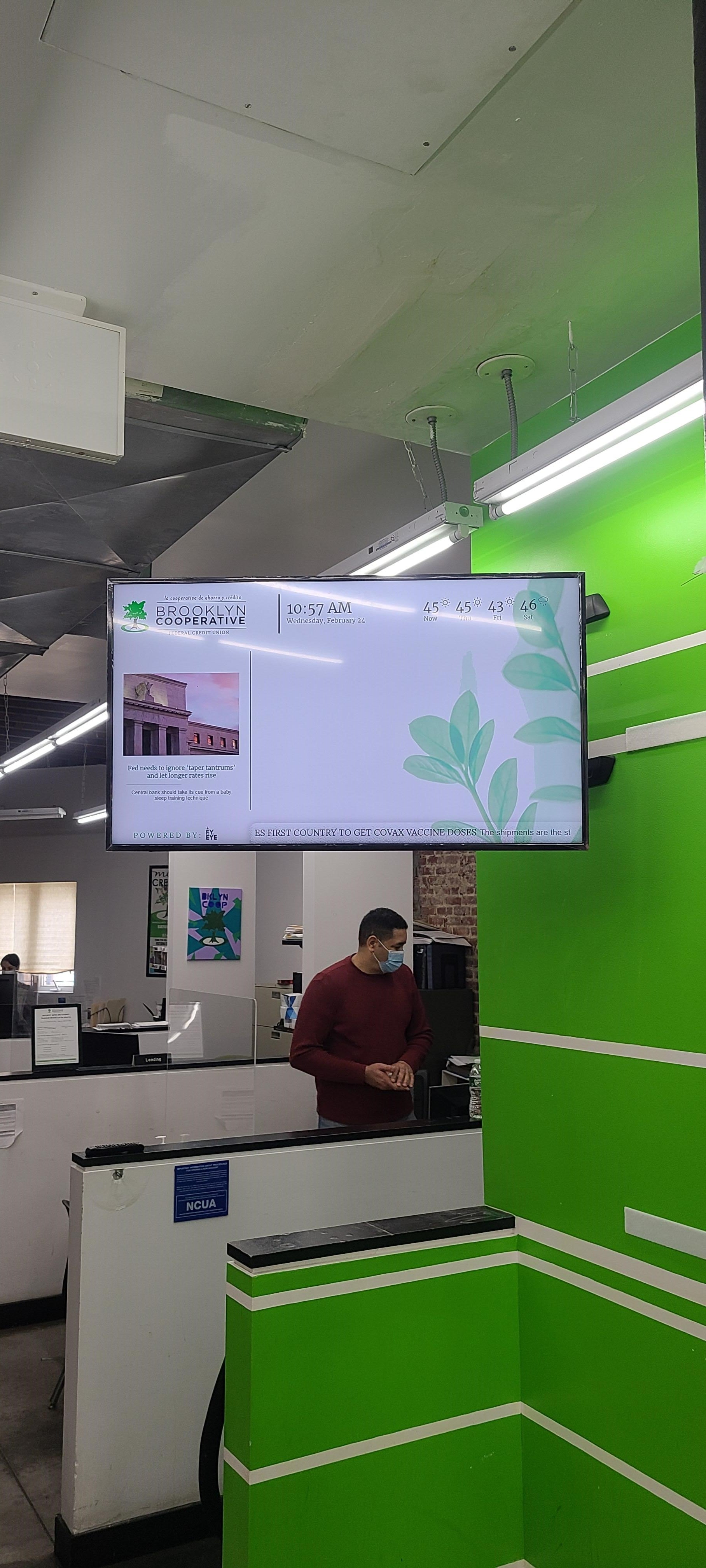 Brooklyn Co-op Digital Signage Menu Board