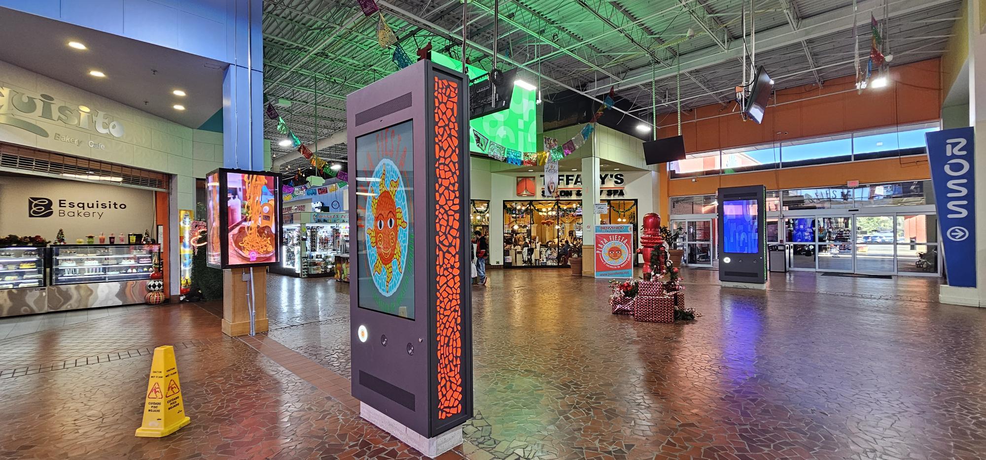 Custom Double Sided Estrella 65inh Kiosk