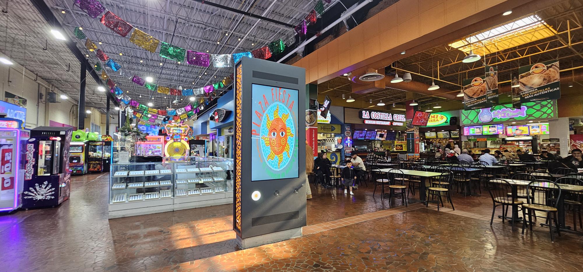 Custom Estrella Double Sided Indoor Kiosk