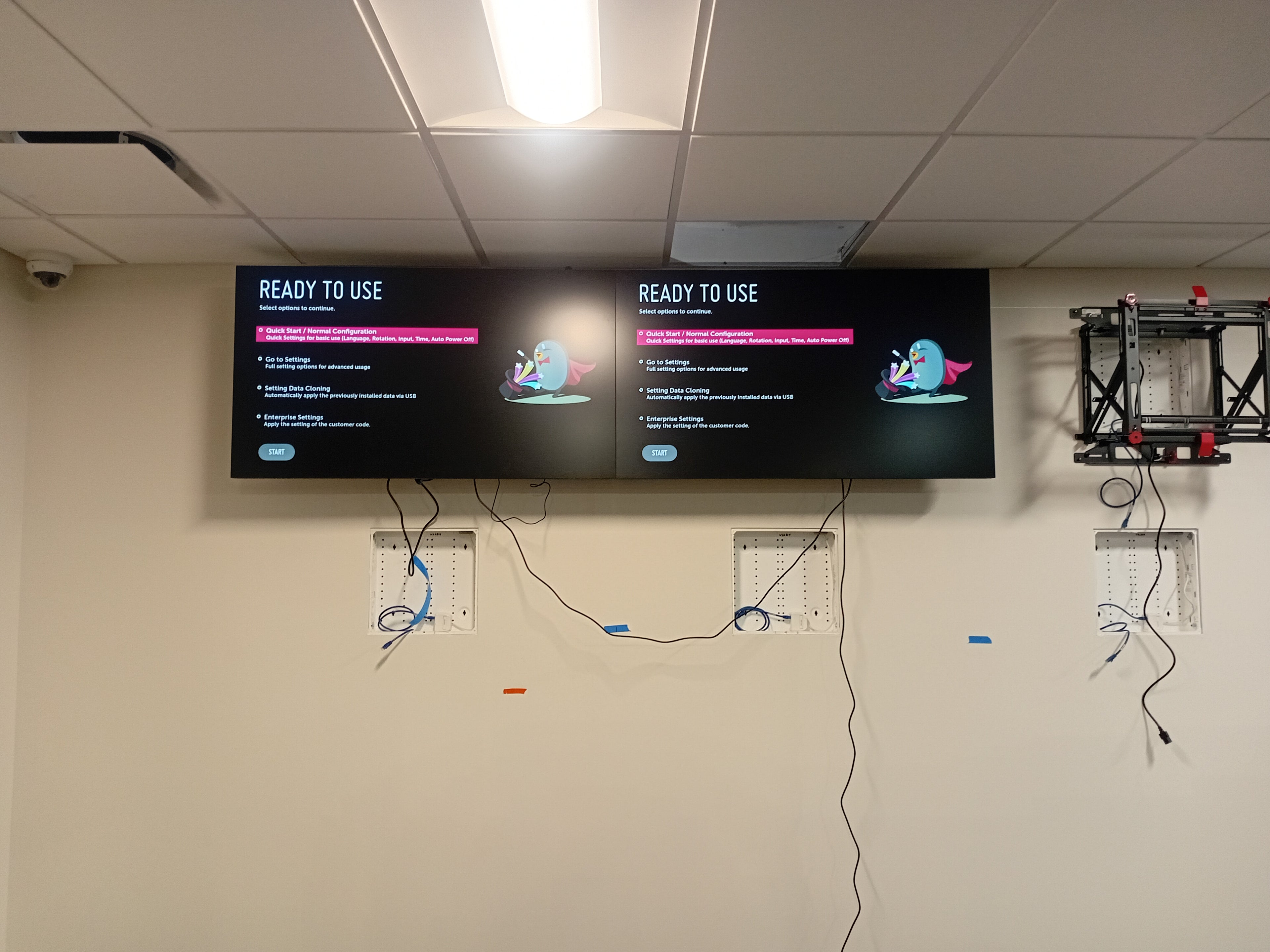 IGT Video Wall - Digital Signage Initial Install of 2 Screens